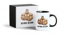 No pain no gain kubek